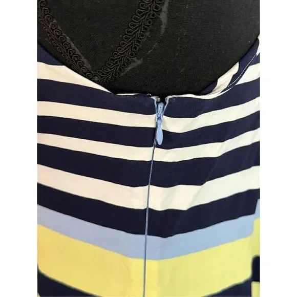 Anthropologie Square Neck Sleeveless Midi Dress - Picture 6 of 8